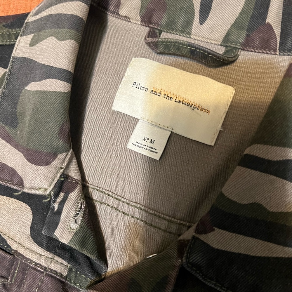 Pilcro and the Letterpress Camouflage Utility Jacket - Picture 3 of 3